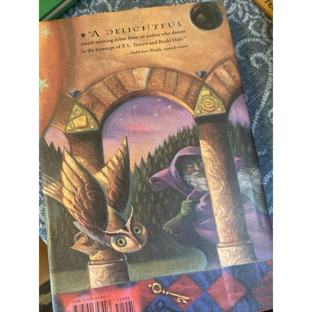Harry Potter and the Sorcerer's Stone First Edition Hardcover - Picture 6 of 8
